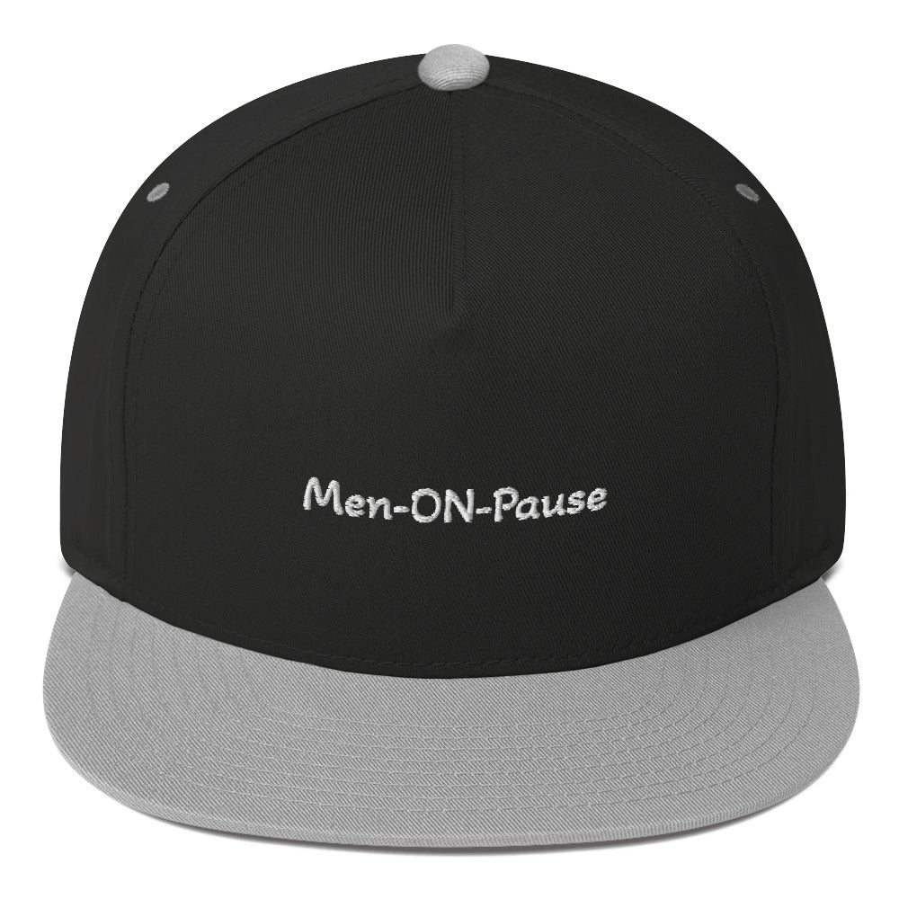 Men-ON-Pause Flat Bill Cap