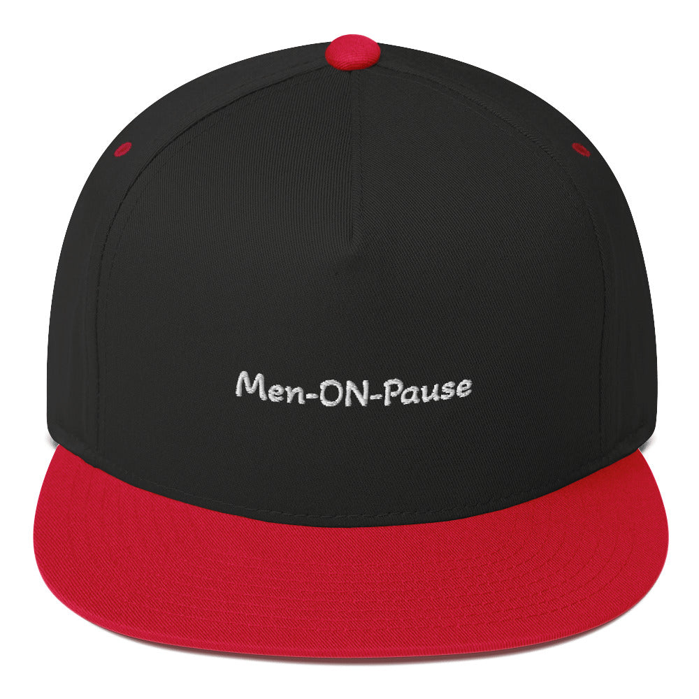 Men-ON-Pause Flat Bill Cap