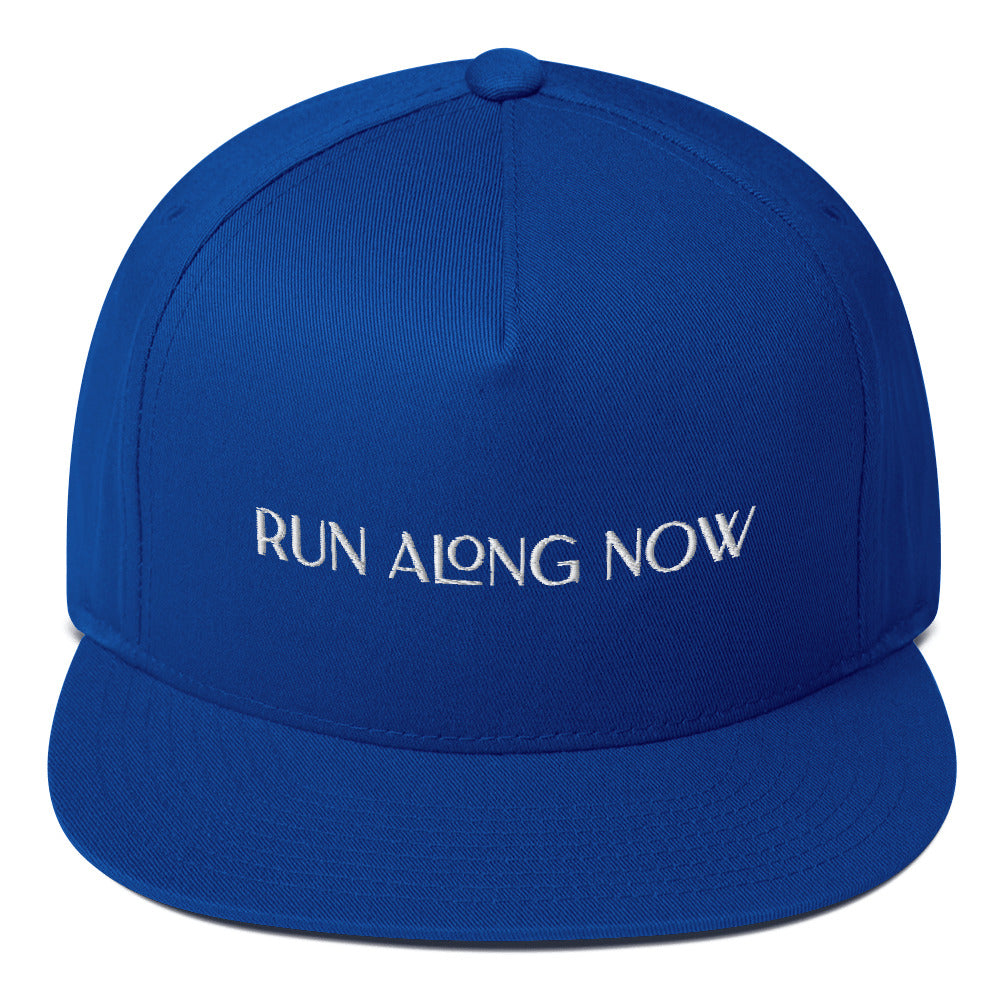 Run Along Now Flat Bill Cap