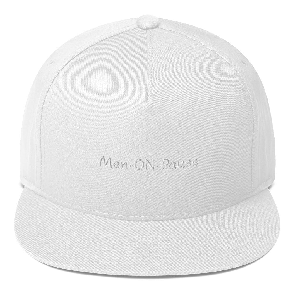 Men-ON-Pause Flat Bill Cap
