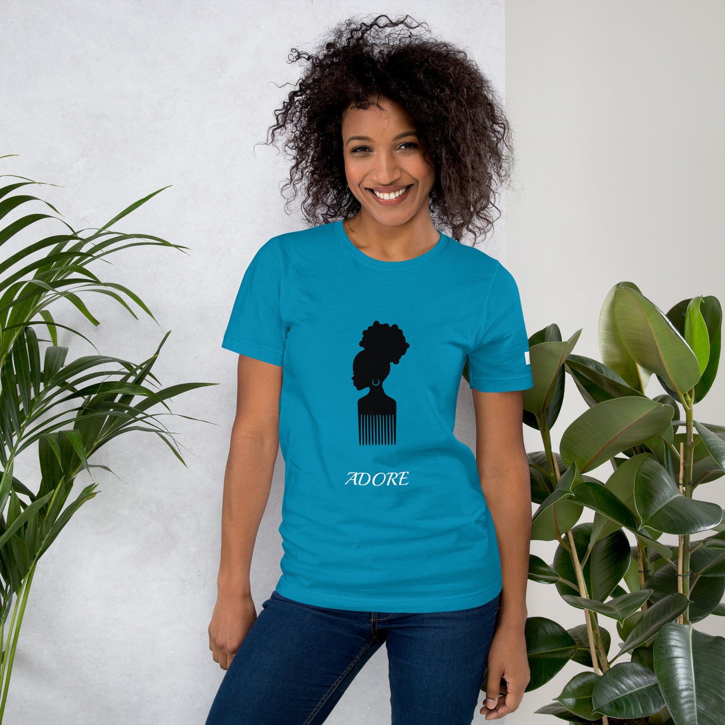 Unisex T-Shirt / Afro Pick - Adore