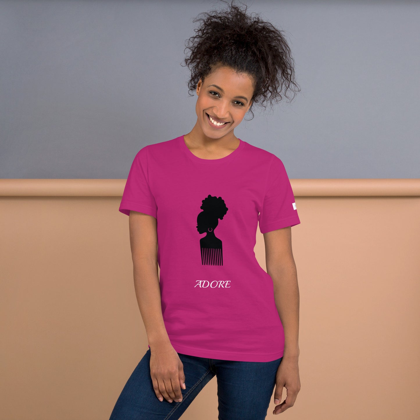 Unisex T-Shirt / Afro Pick - Adore