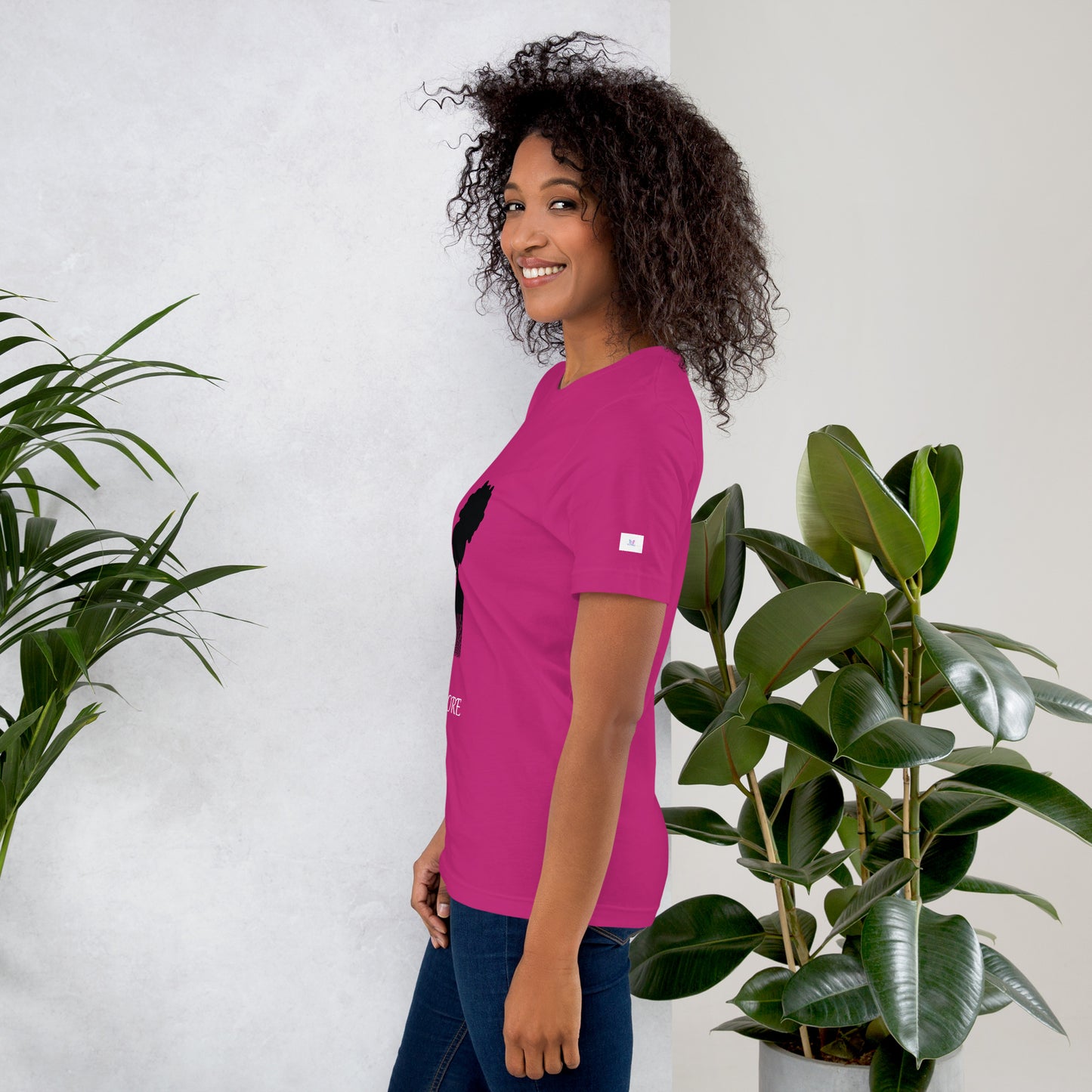 Unisex T-Shirt / Afro Pick - Adore