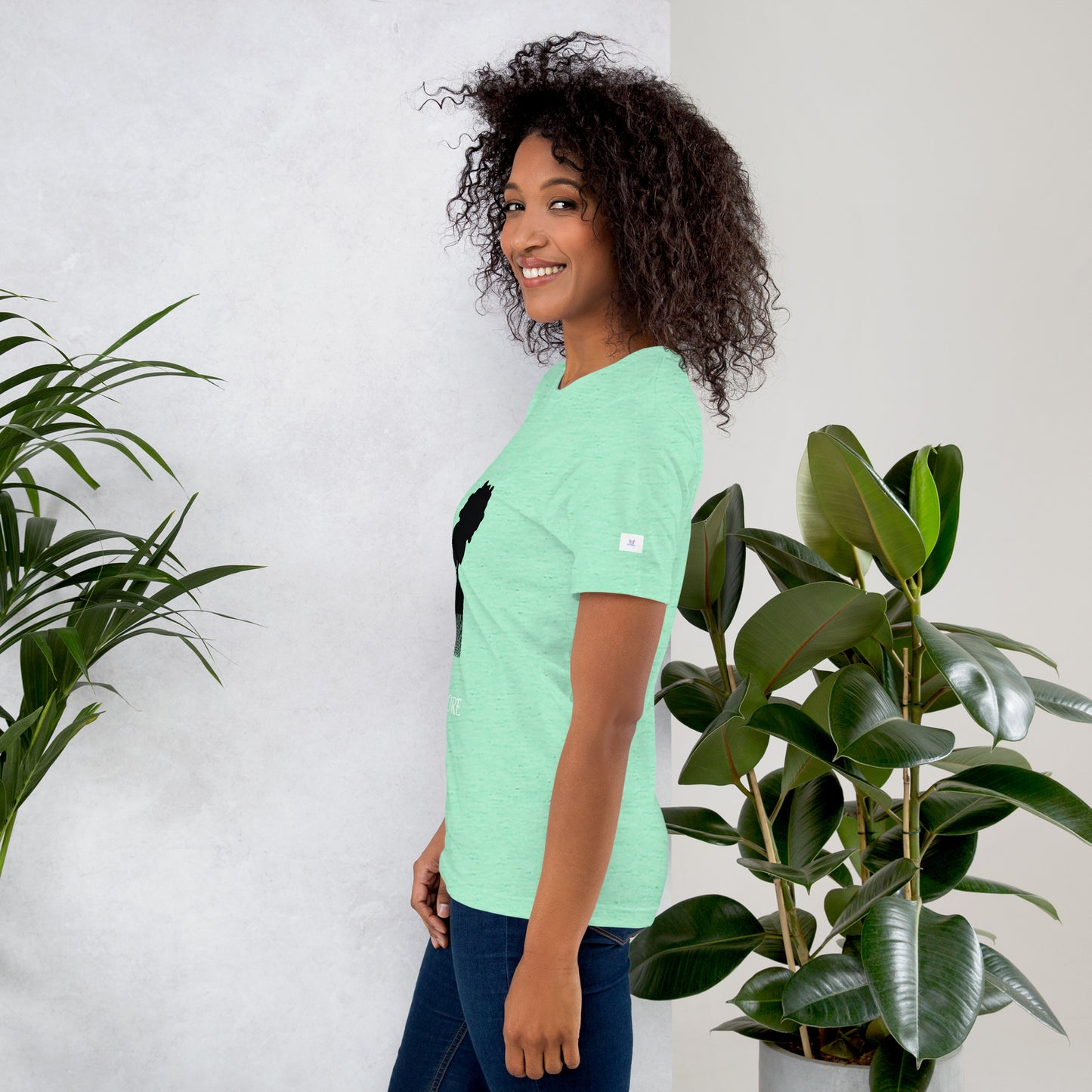 Unisex T-Shirt / Afro Pick - Adore