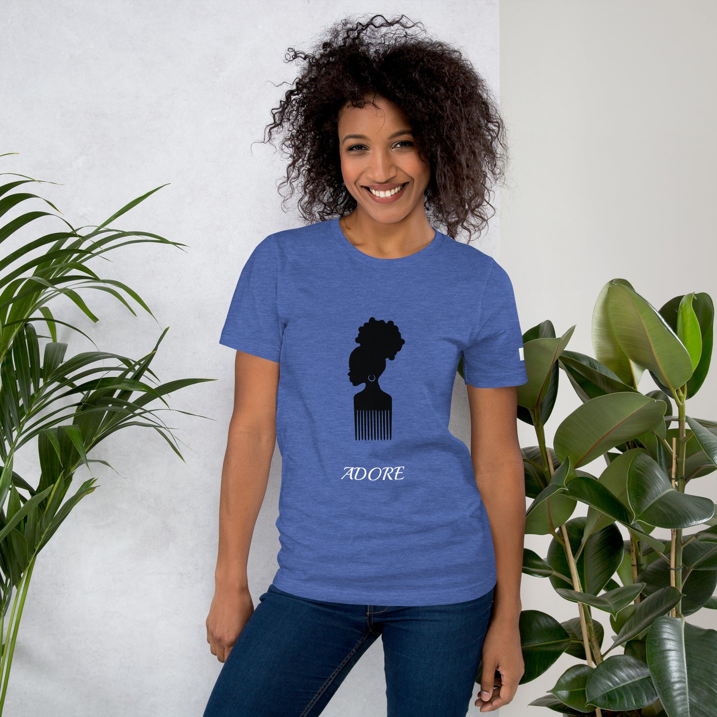 Unisex T-Shirt / Afro Pick - Adore