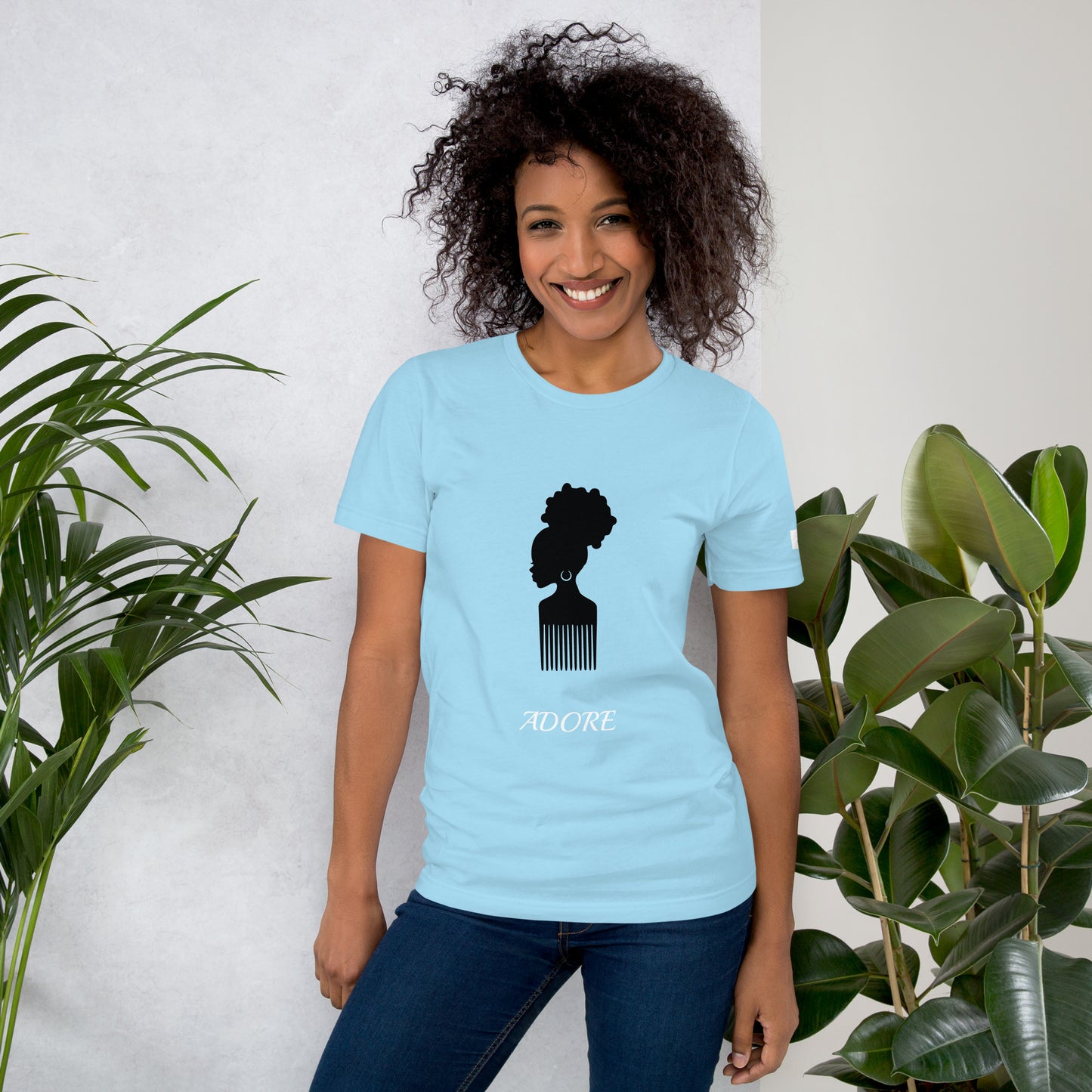 Unisex T-Shirt / Afro Pick - Adore