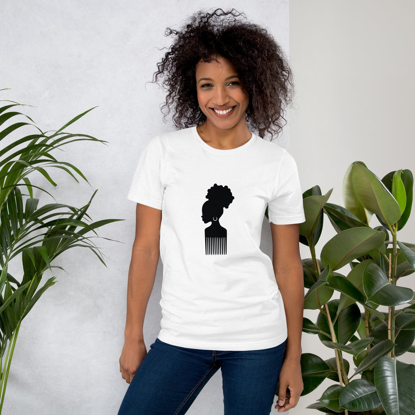 Unisex T-Shirt / Afro Pick - Adore