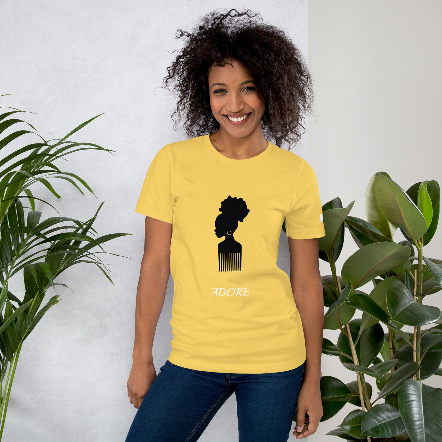 Unisex T-Shirt / Afro Pick - Adore