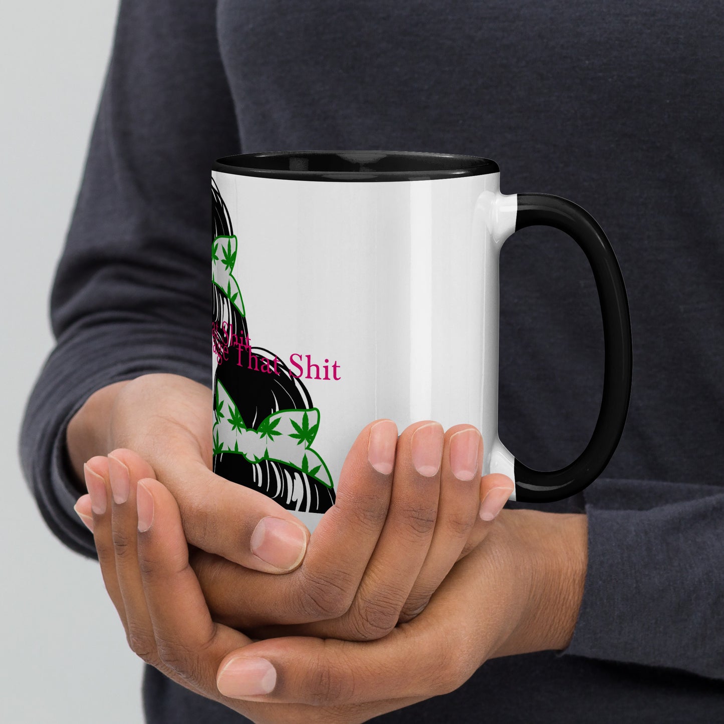 Girl With A Bun Sage That Shit / Mug