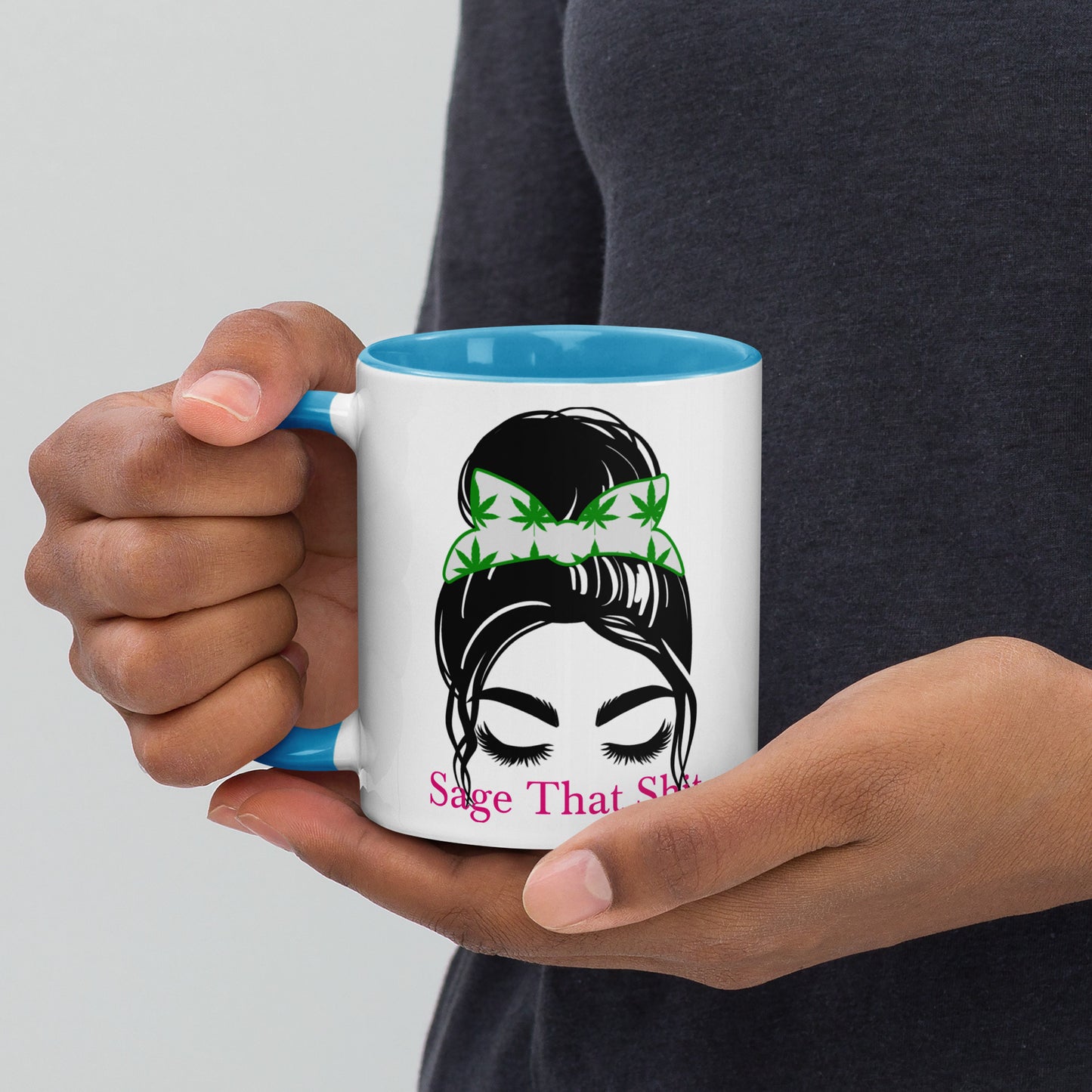 Girl With A Bun Sage That Shit / Mug