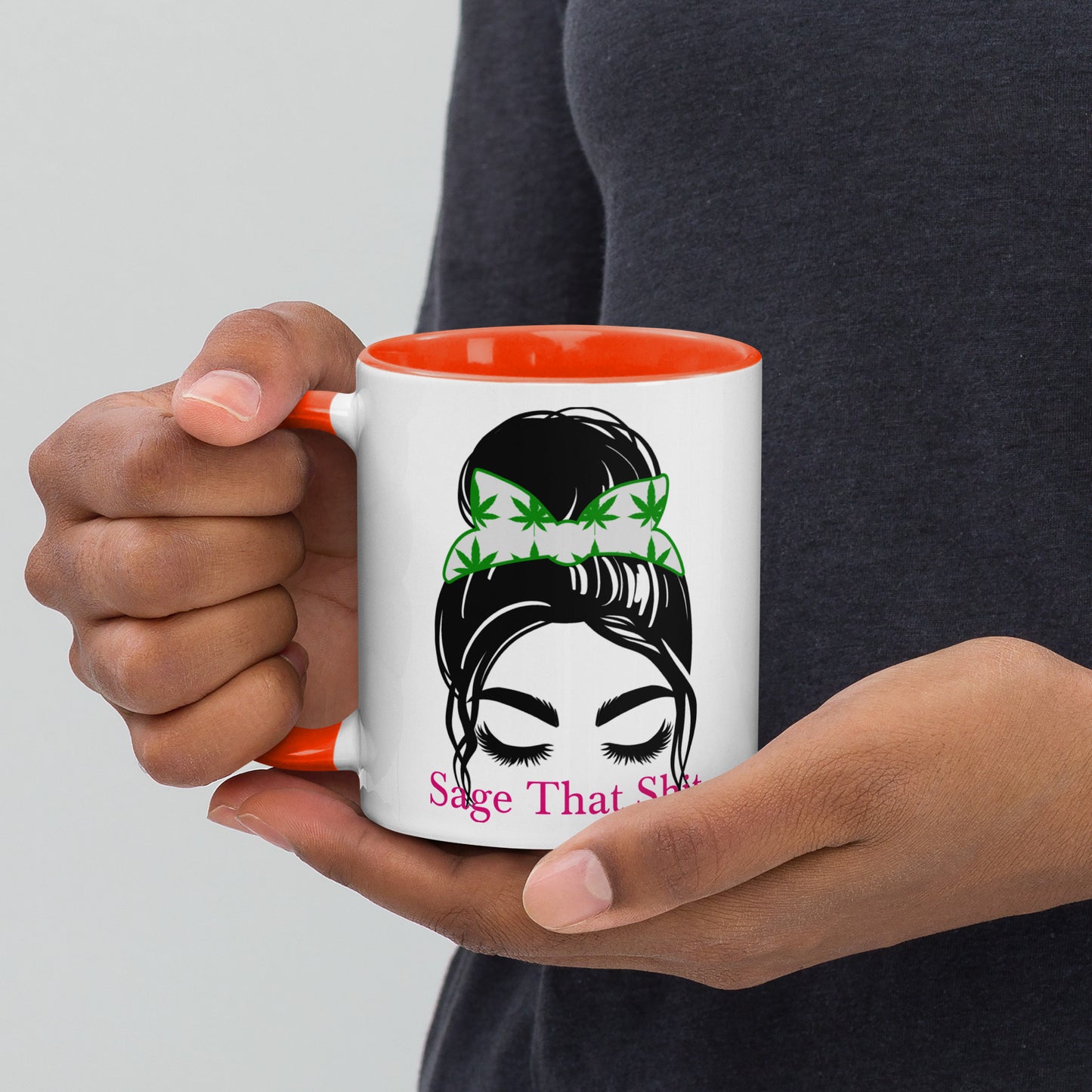 Girl With A Bun Sage That Shit / Mug