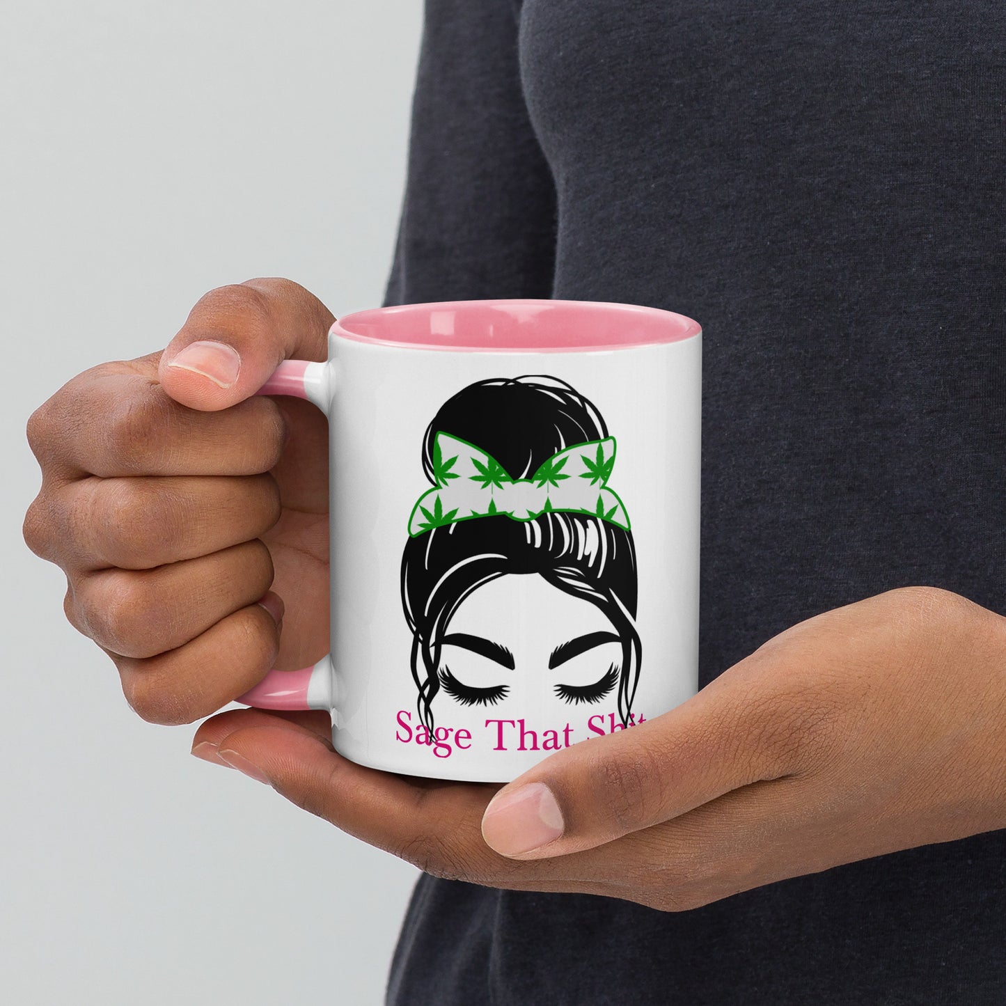 Girl With A Bun Sage That Shit / Mug
