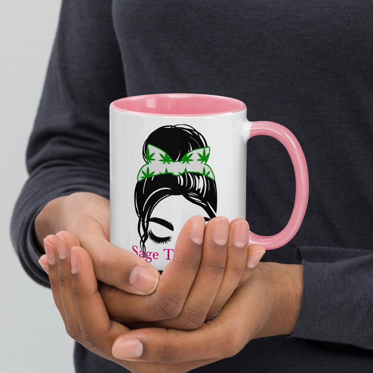Girl With A Bun Sage That Shit / Mug