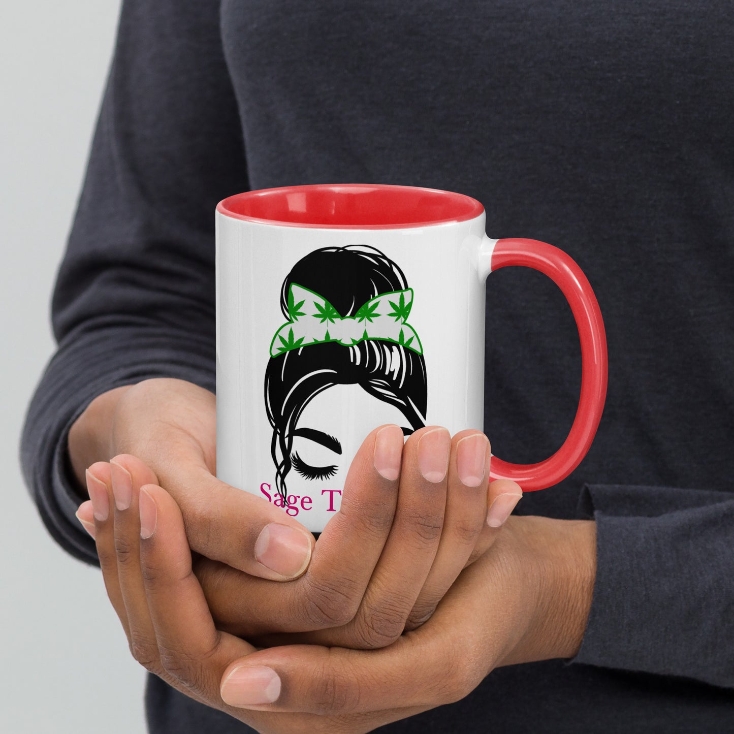 Girl With A Bun Sage That Shit / Mug