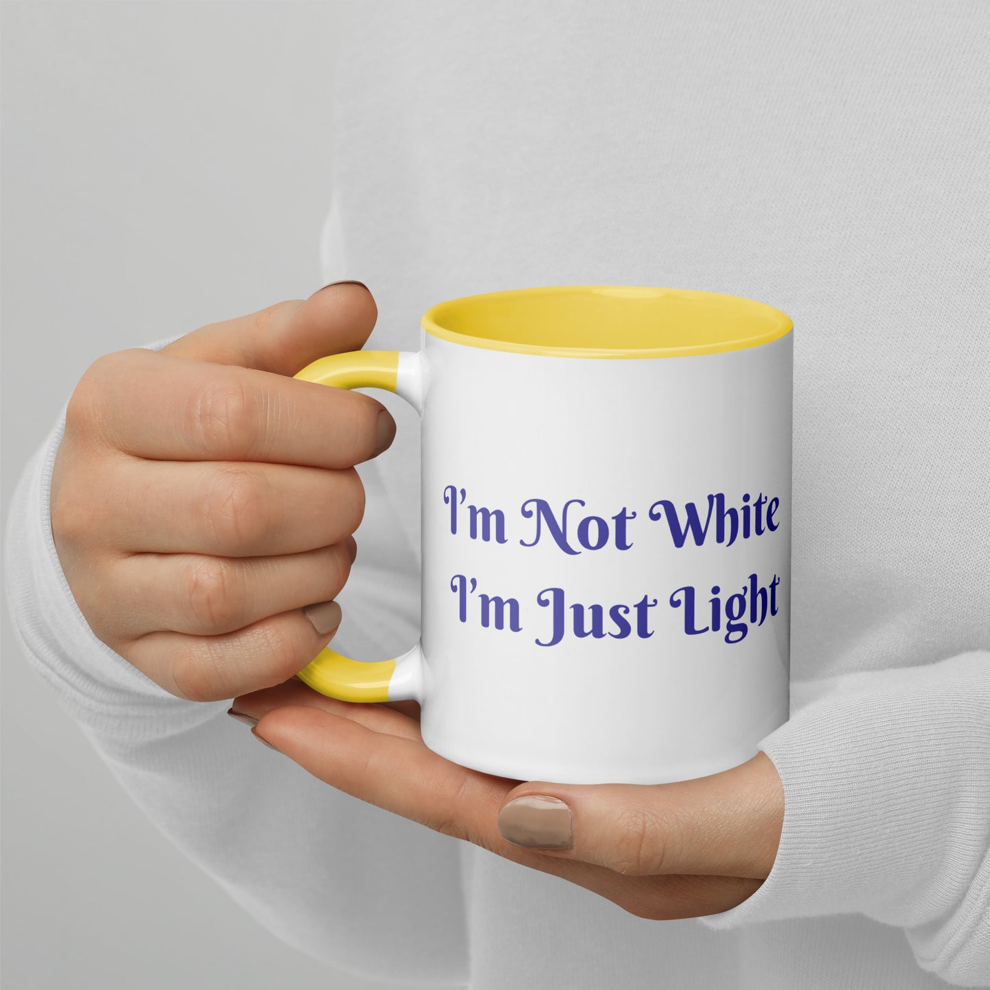 I’m Not White I’m Just Light / Mug
