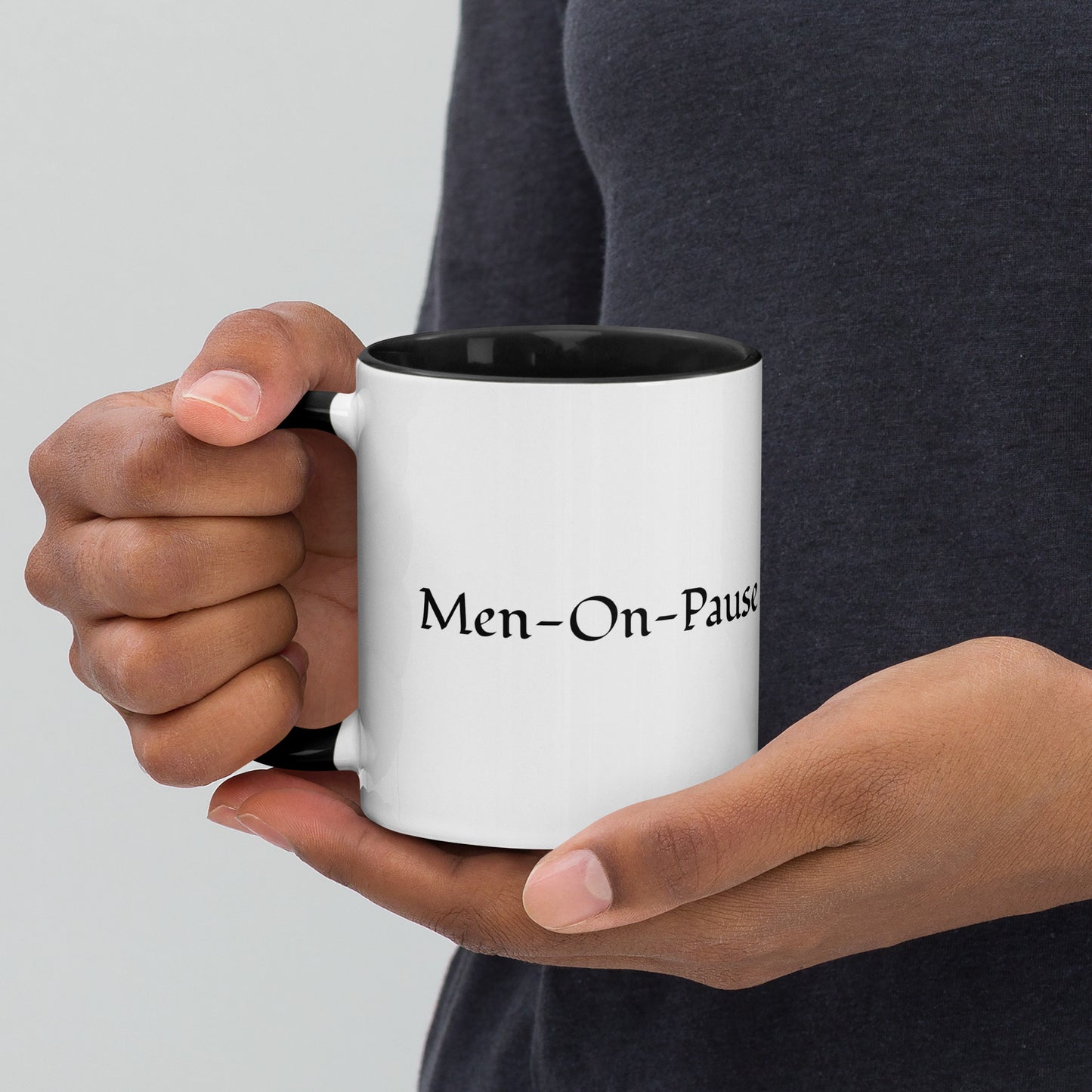 Mug With Color Inside / Men-On-Pause
