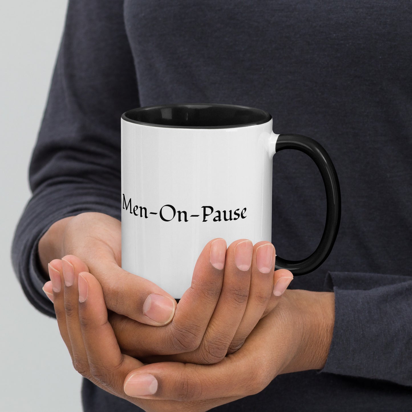 Mug With Color Inside / Men-On-Pause