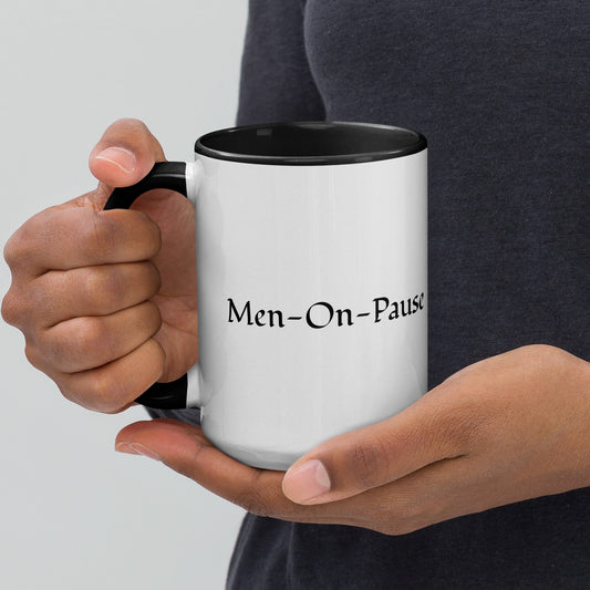 Mug With Color Inside / Men-On-Pause