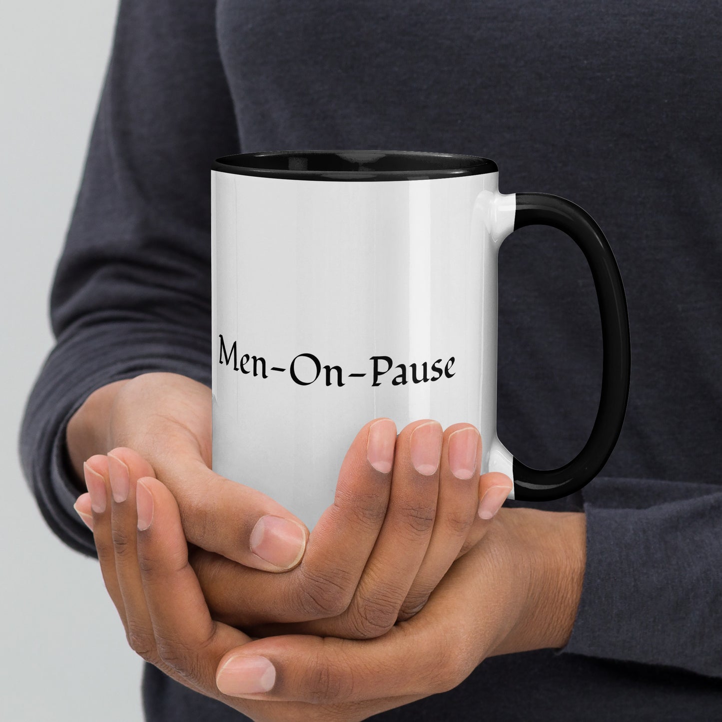 Mug With Color Inside / Men-On-Pause