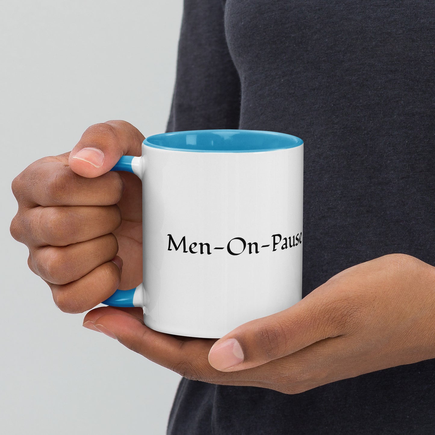 Mug With Color Inside / Men-On-Pause