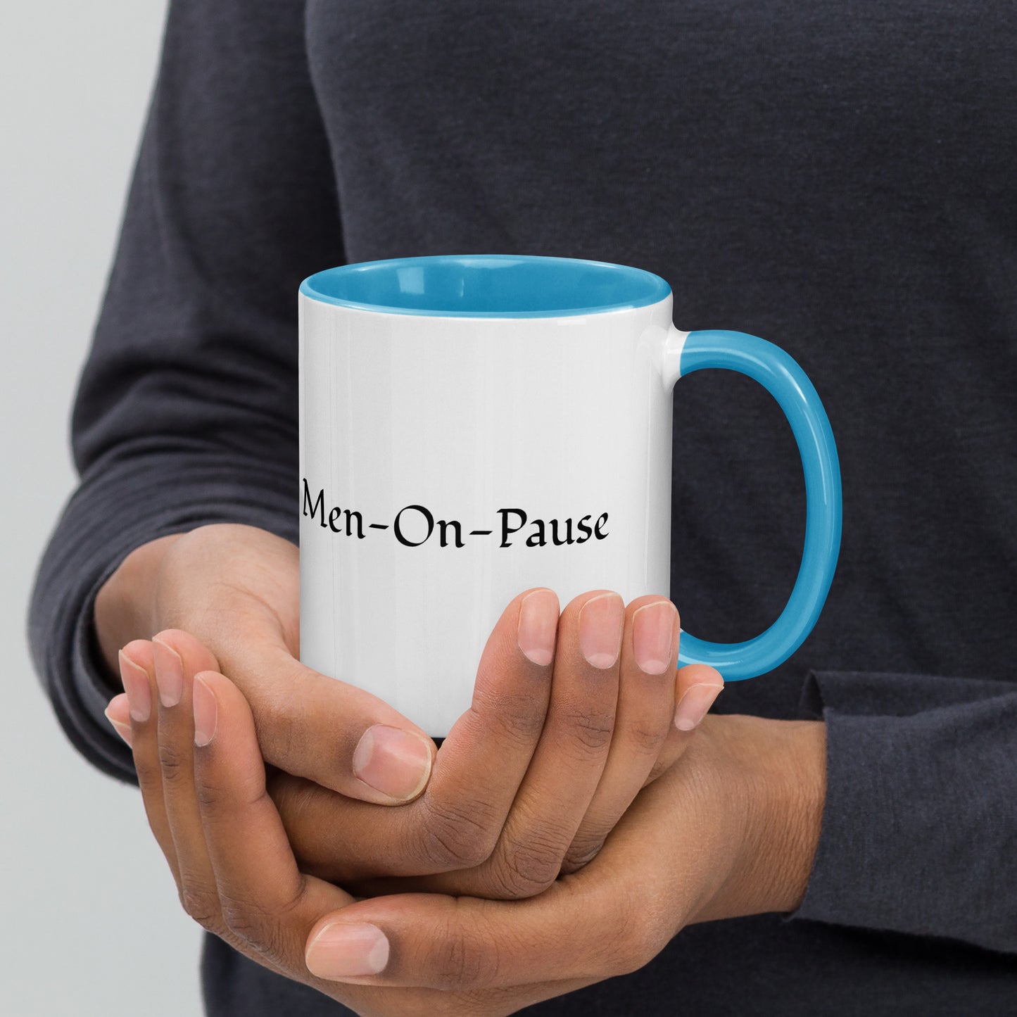 Mug With Color Inside / Men-On-Pause