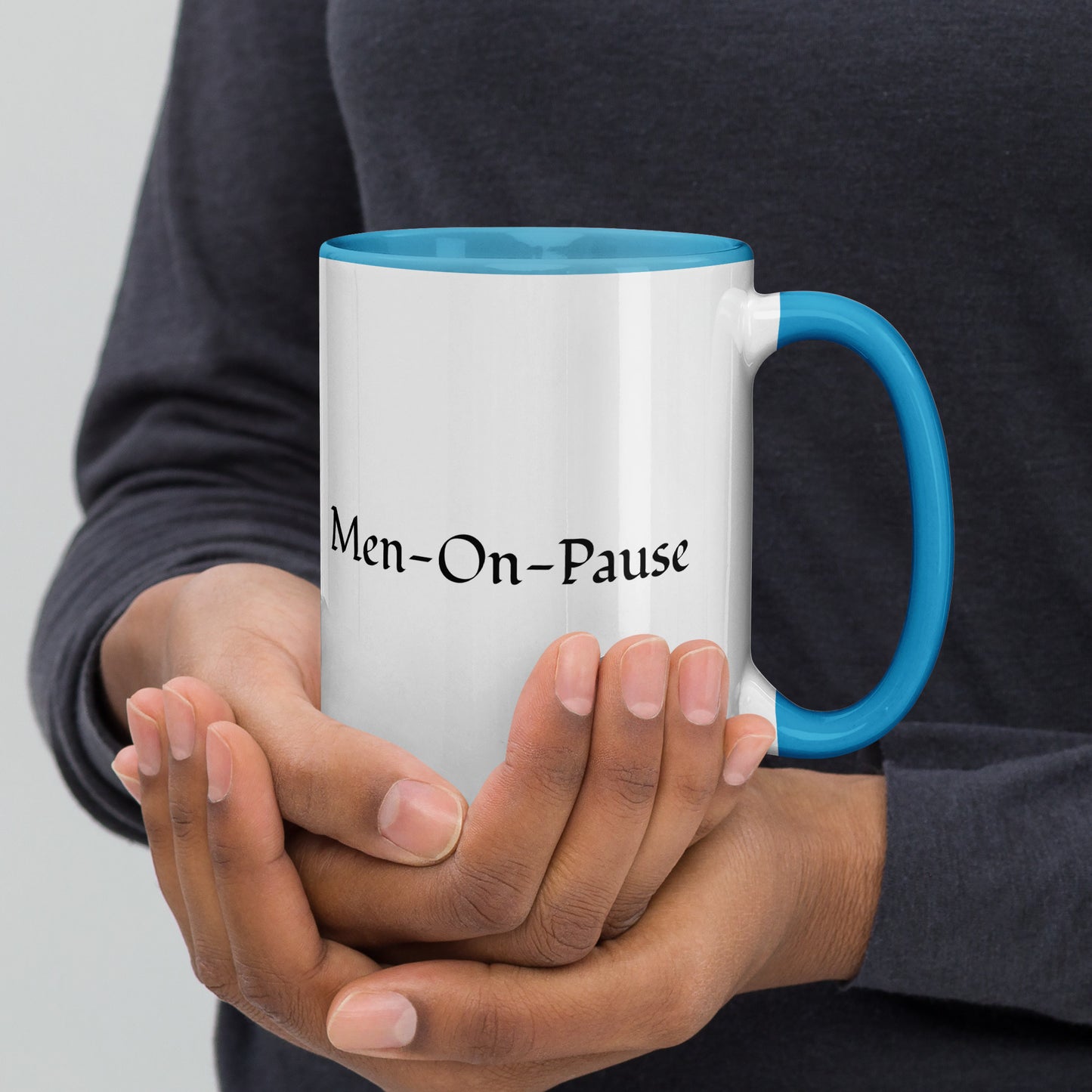 Mug With Color Inside / Men-On-Pause