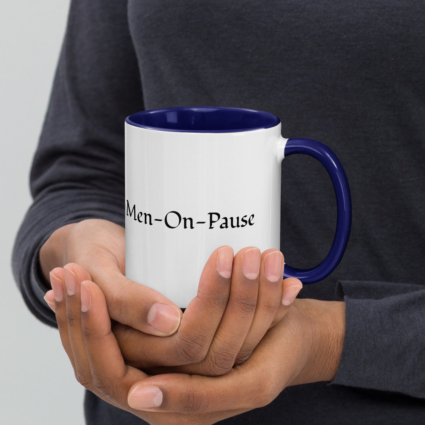 Mug With Color Inside / Men-On-Pause