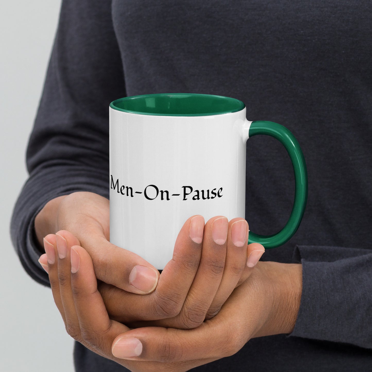 Mug With Color Inside / Men-On-Pause