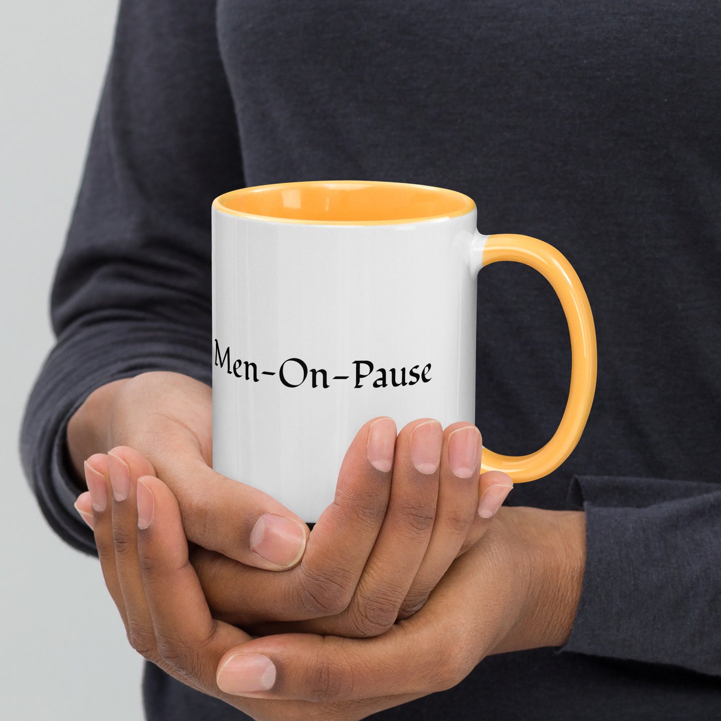 Mug With Color Inside / Men-On-Pause