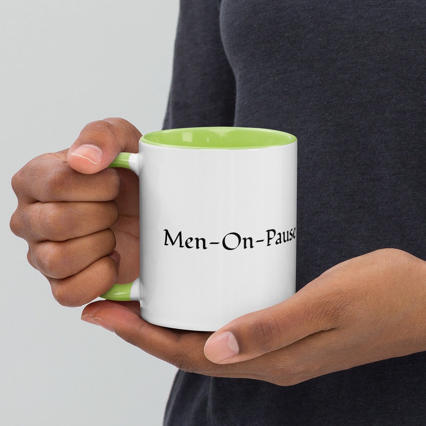 Mug With Color Inside / Men-On-Pause