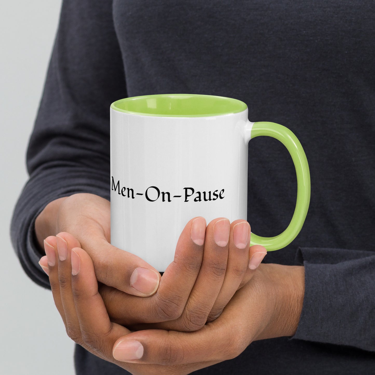 Mug With Color Inside / Men-On-Pause