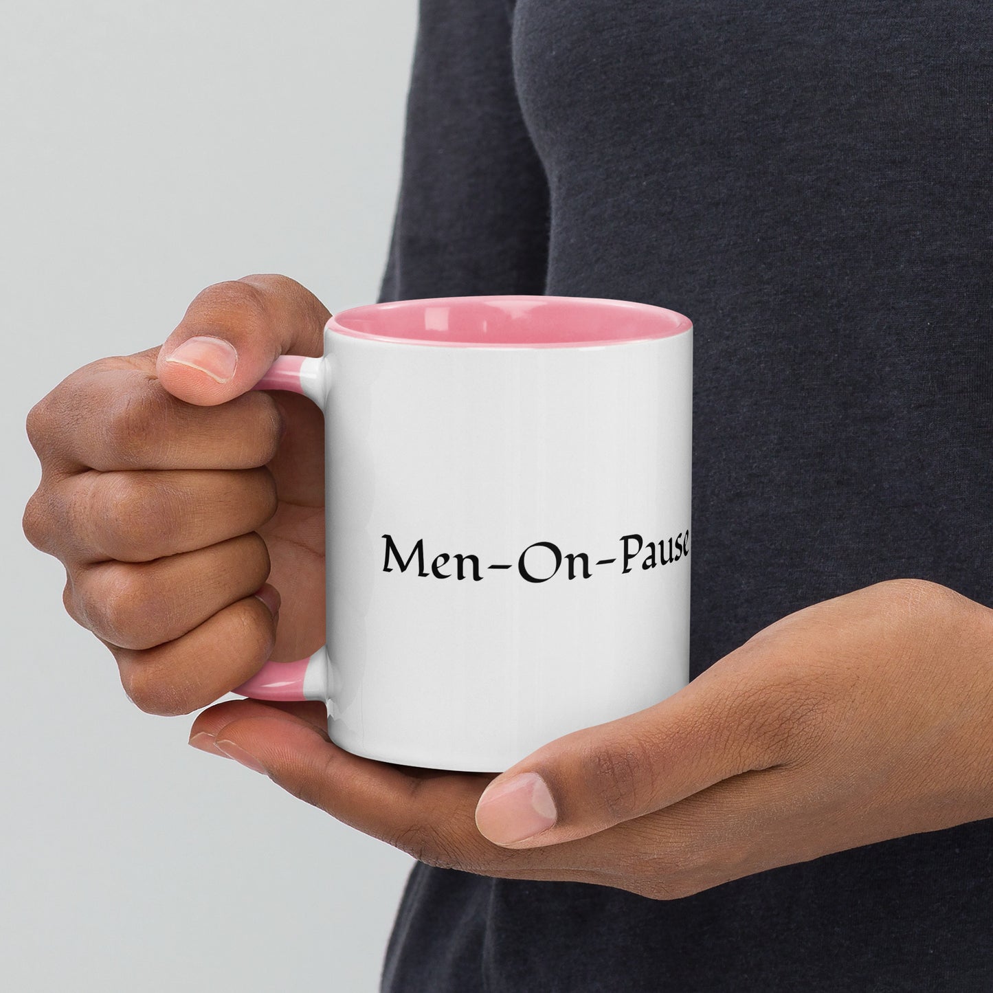 Mug With Color Inside / Men-On-Pause