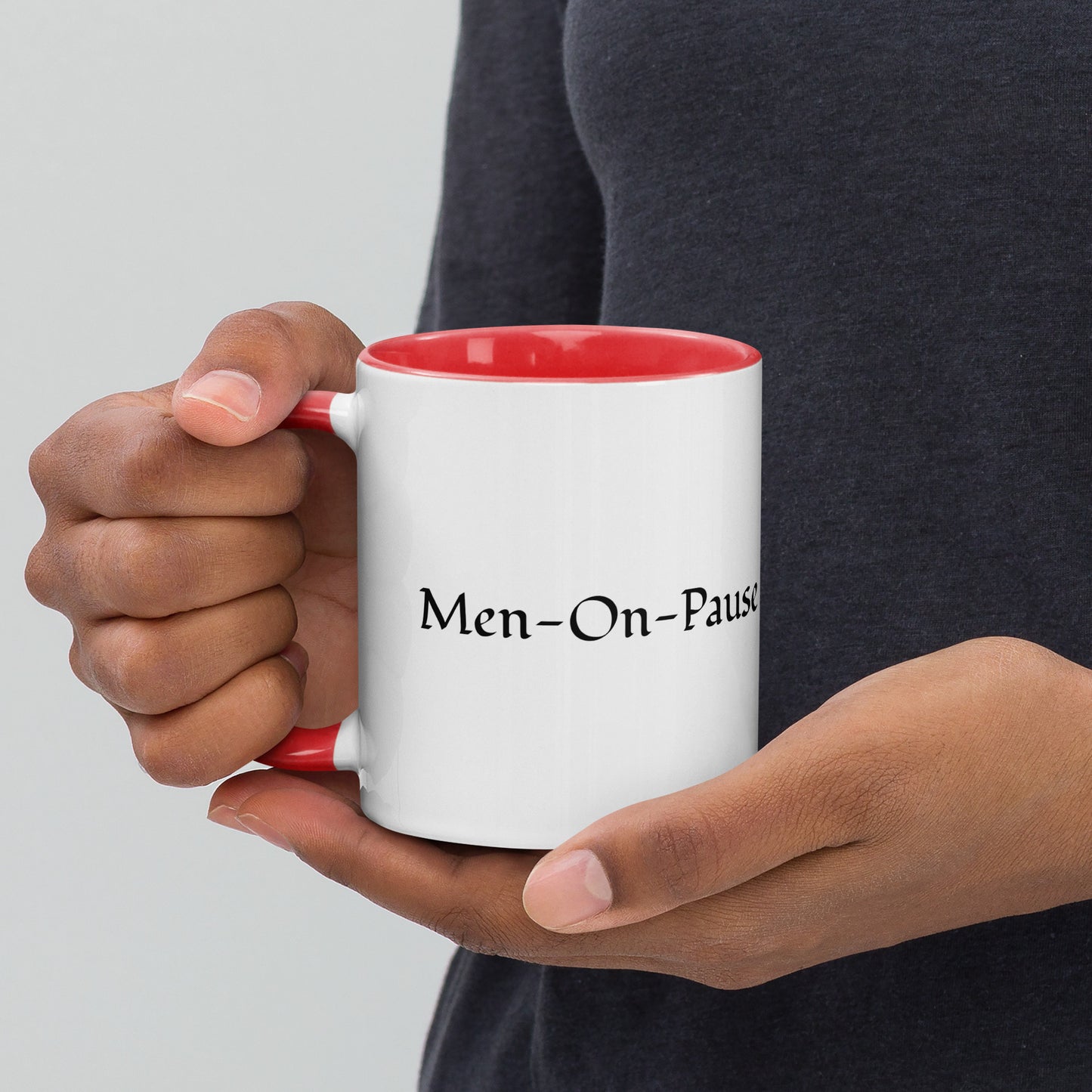 Mug With Color Inside / Men-On-Pause