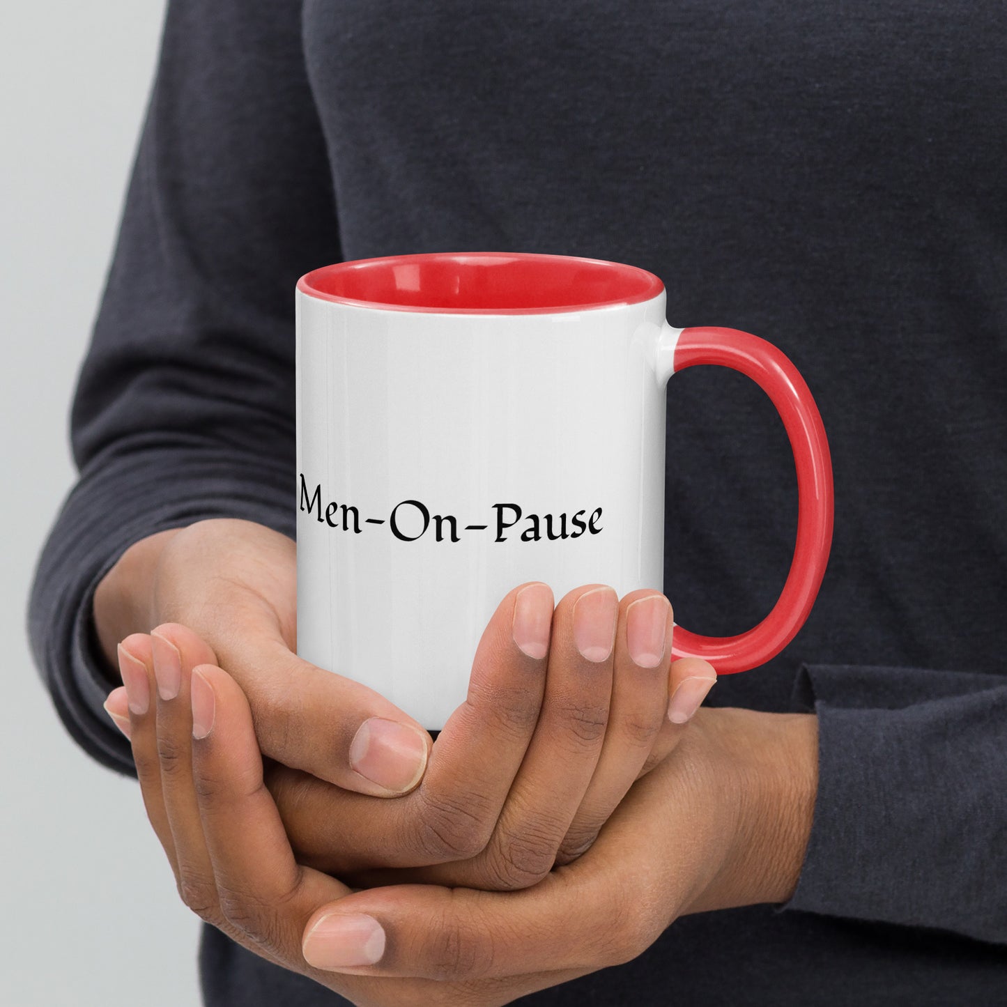 Mug With Color Inside / Men-On-Pause