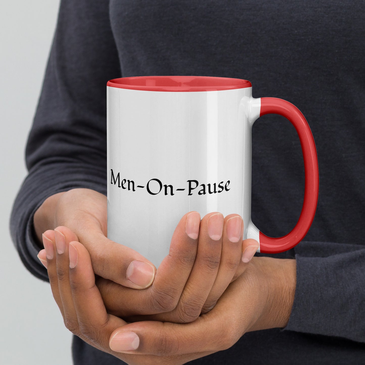 Mug With Color Inside / Men-On-Pause