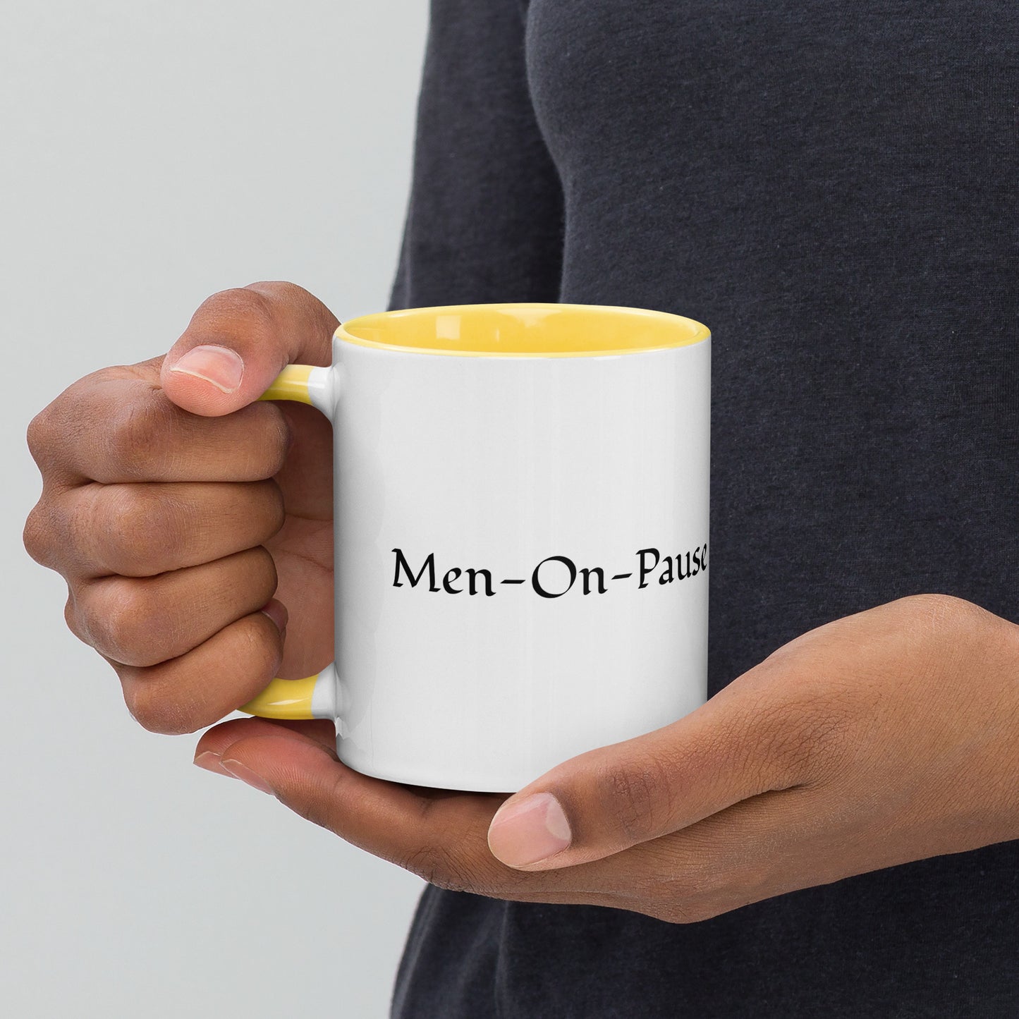 Mug With Color Inside / Men-On-Pause