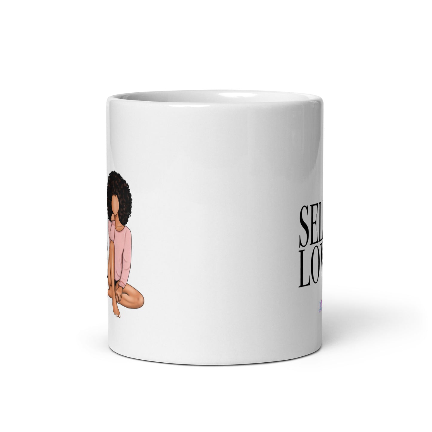 White Glossy Mugs / Self Love