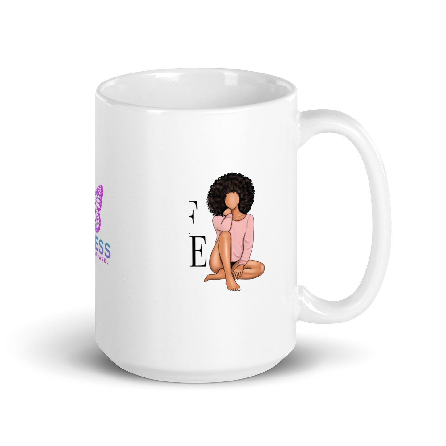 White Glossy Mugs / Self Love